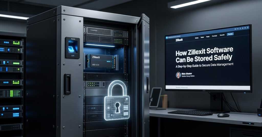How Zillexit Software Can Be Stored Safely