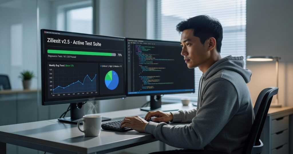 Testing in Zillexit Software